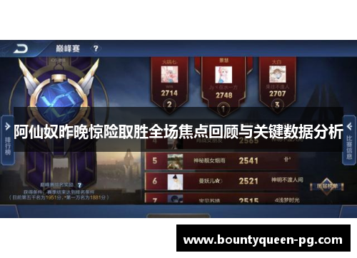 阿仙奴昨晚惊险取胜全场焦点回顾与关键数据分析 阿仙奴昨晚惊险取胜全场焦点回顾与关键数据分析